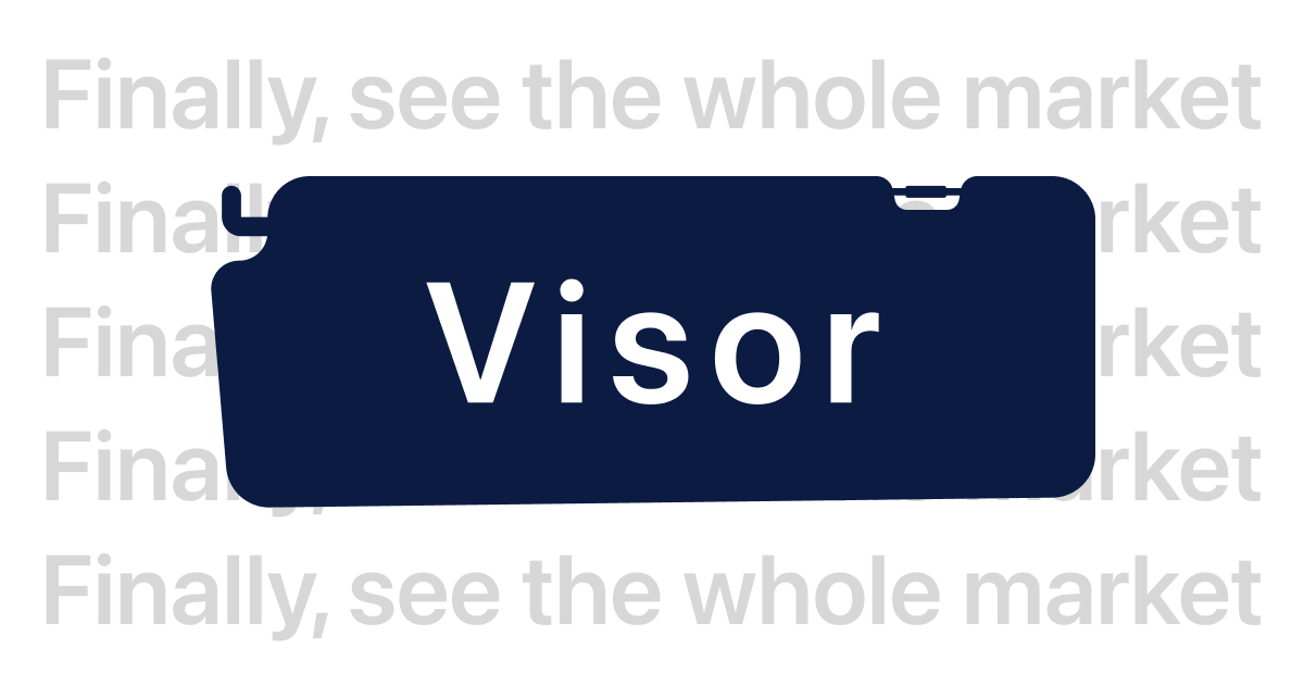Thumbnail of Visor | See the whole market
